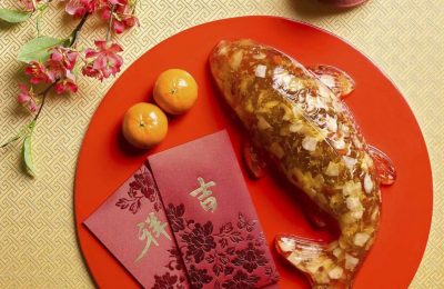 锦鲤桂花马蹄糕